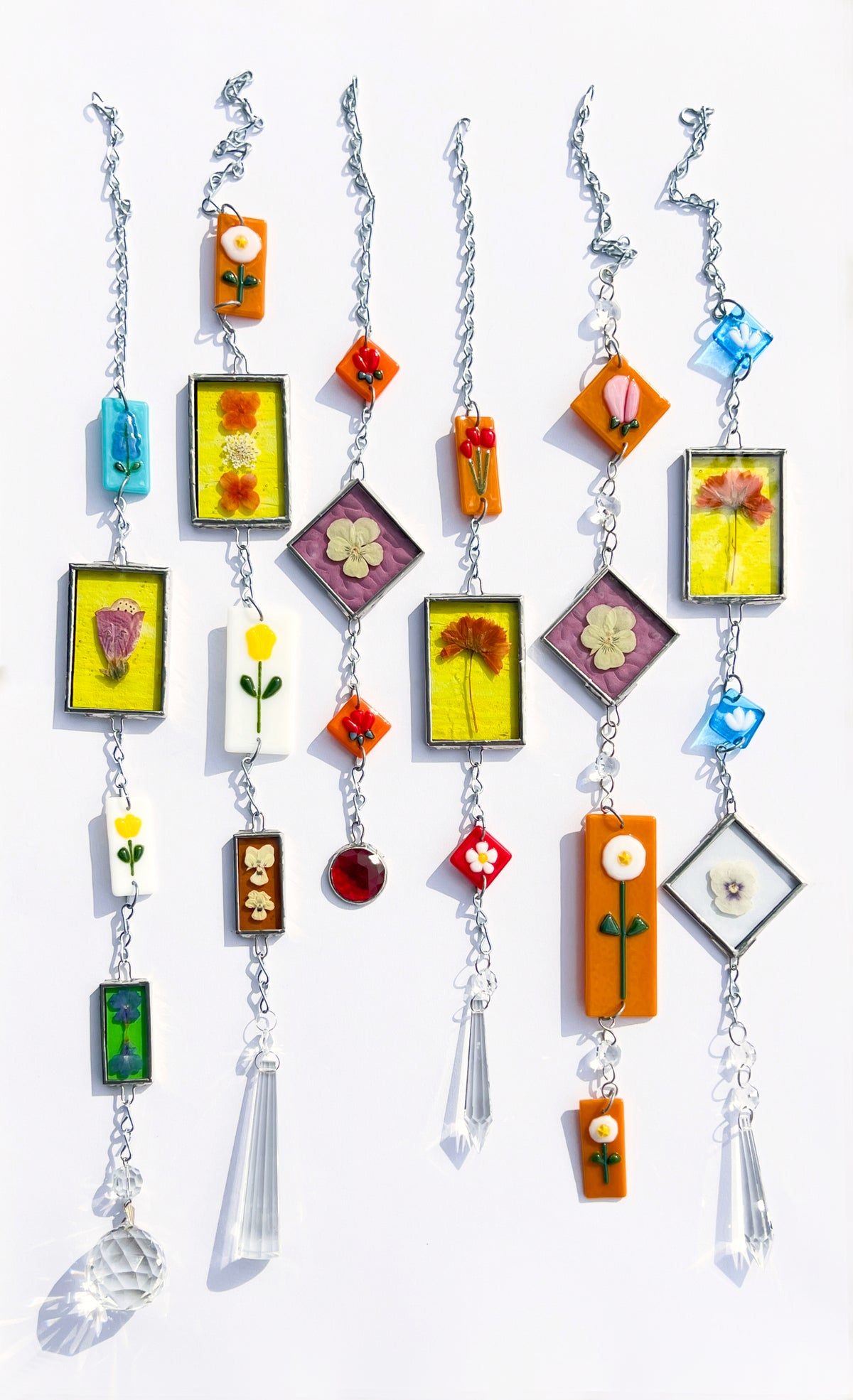 Floral Chain GLOW UP Suncatchers