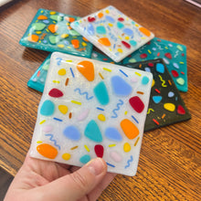 Load image into Gallery viewer, Scrap Glass Coasters