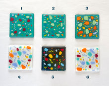 Load image into Gallery viewer, Scrap Glass Coasters