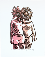 Load image into Gallery viewer, Dahlia and Daisy - Floral Figure 8