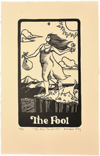 Load image into Gallery viewer, Fool Tarot Handmade Print