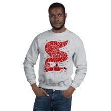 Load image into Gallery viewer, Saucy Santa Unisex Sweatshirt