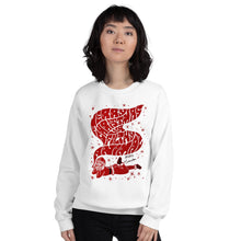 Load image into Gallery viewer, Saucy Santa Unisex Sweatshirt