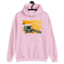 Load image into Gallery viewer, Beach Trash Lifeguard Stand Unisex Hoodie