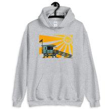 Load image into Gallery viewer, Beach Trash Lifeguard Stand Unisex Hoodie