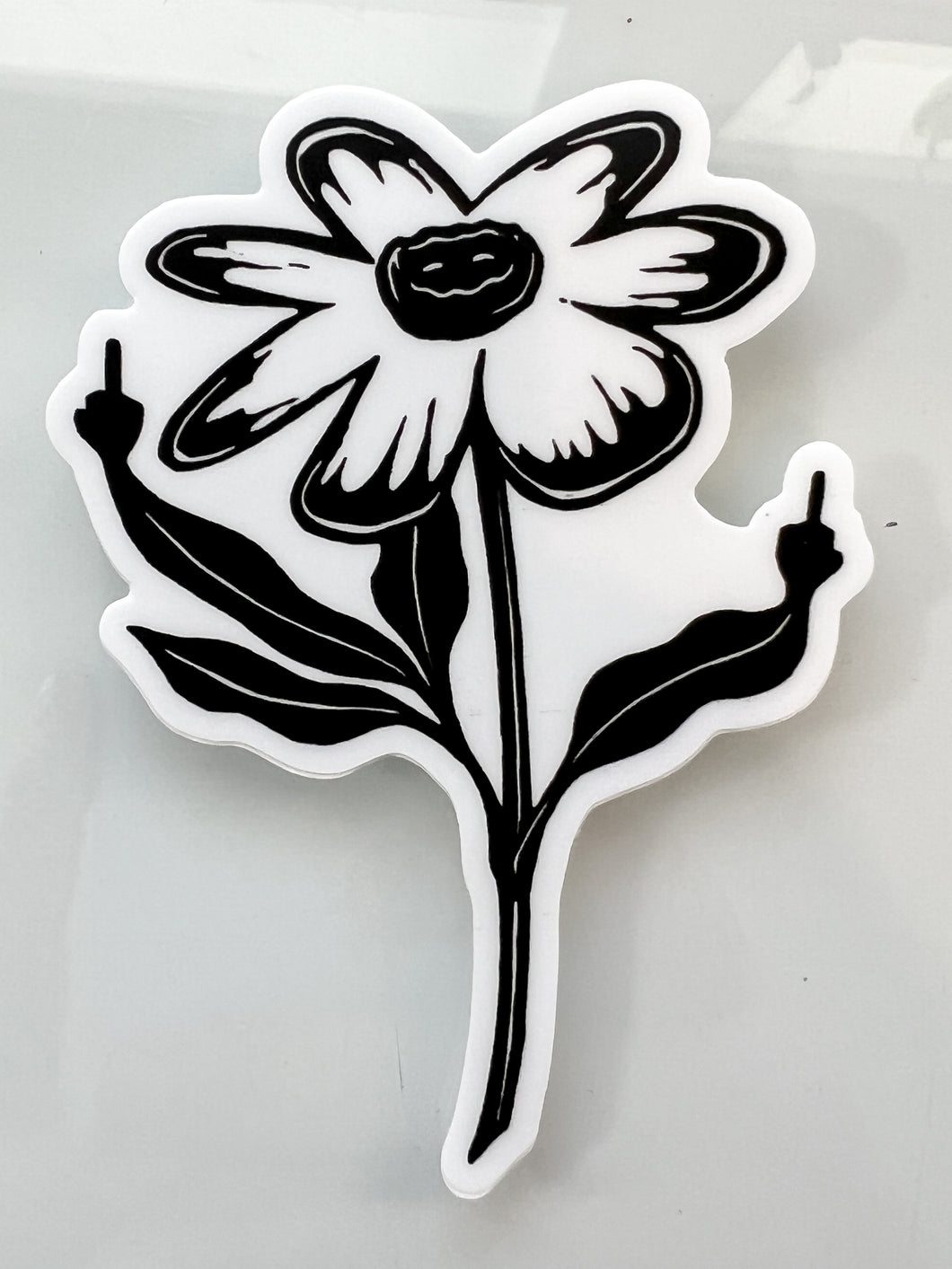 Fuckin Flower Sticker