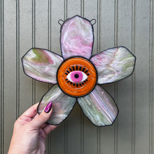 Load image into Gallery viewer, Eye Bloom - Pink/Green
