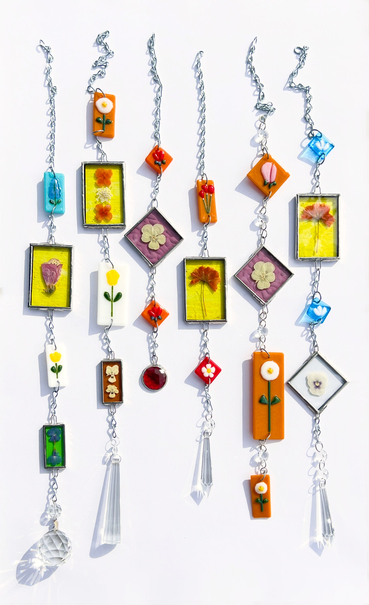 Floral Chain GLOW UP Suncatchers