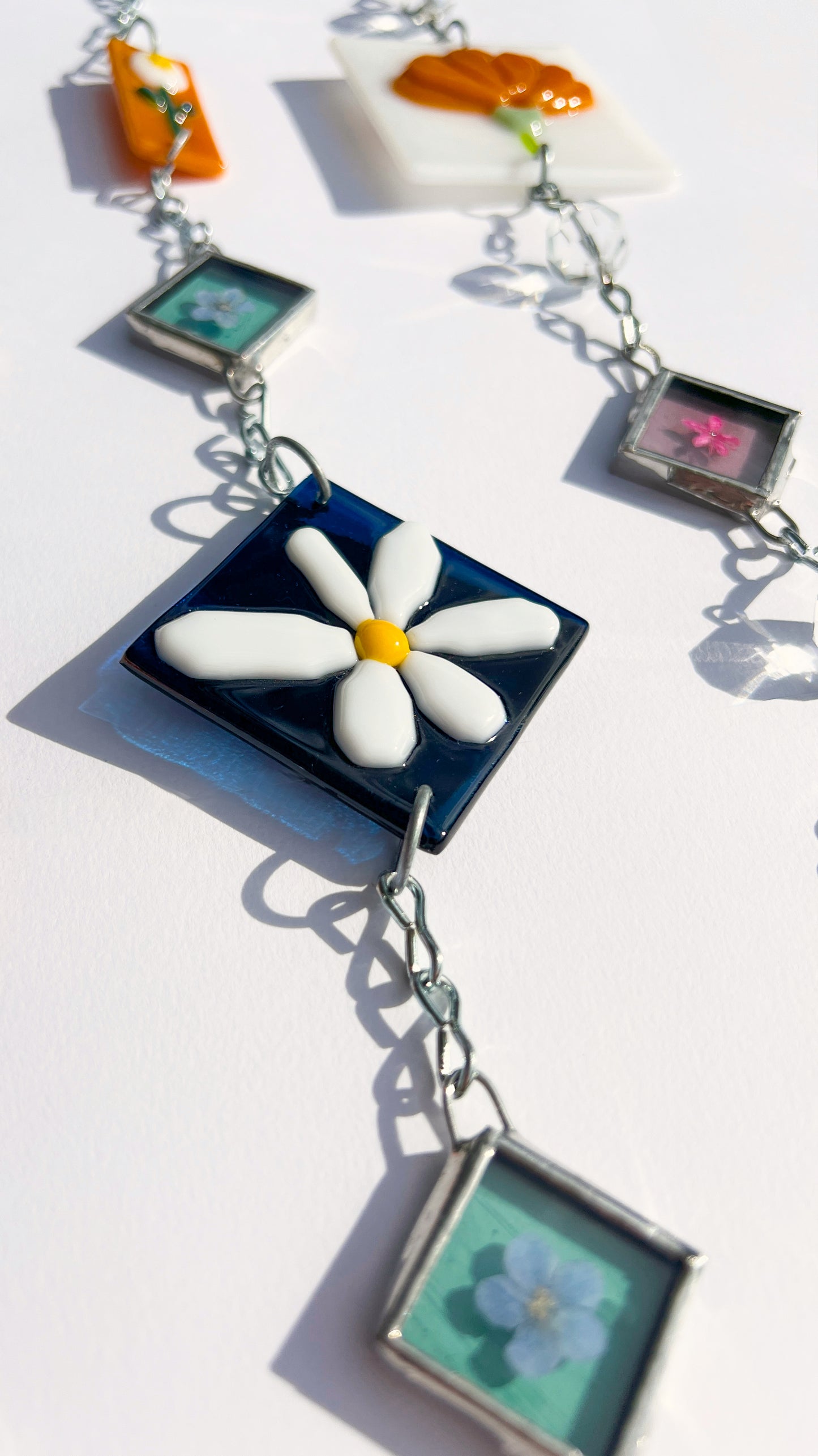Floral Chain GLOW UP Suncatchers