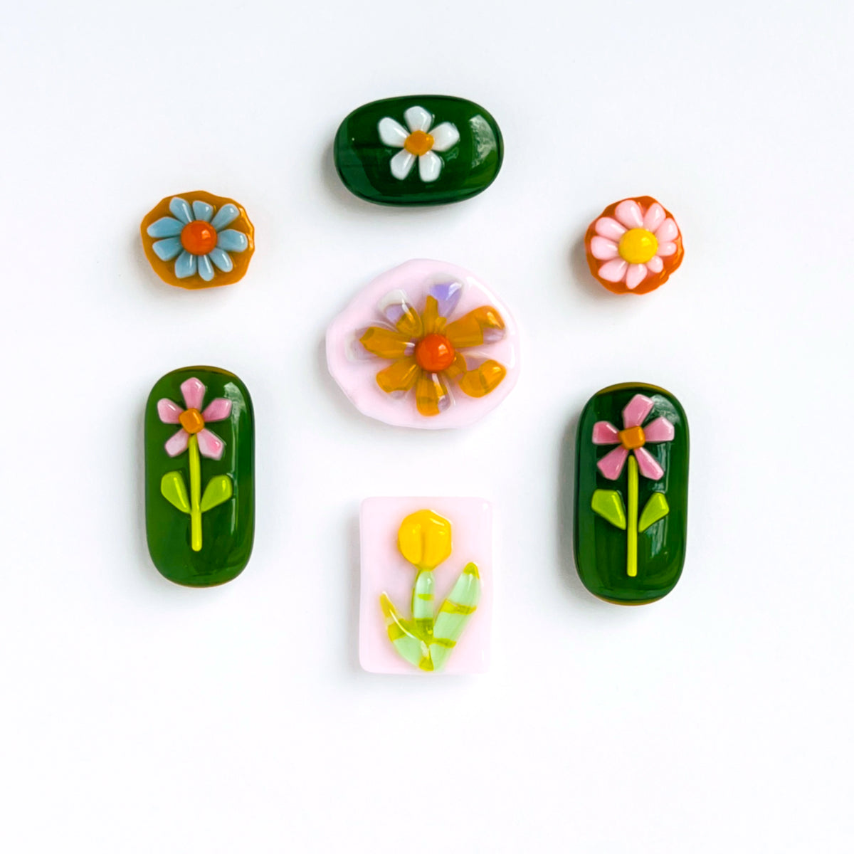 The Outcast Floral Magnets