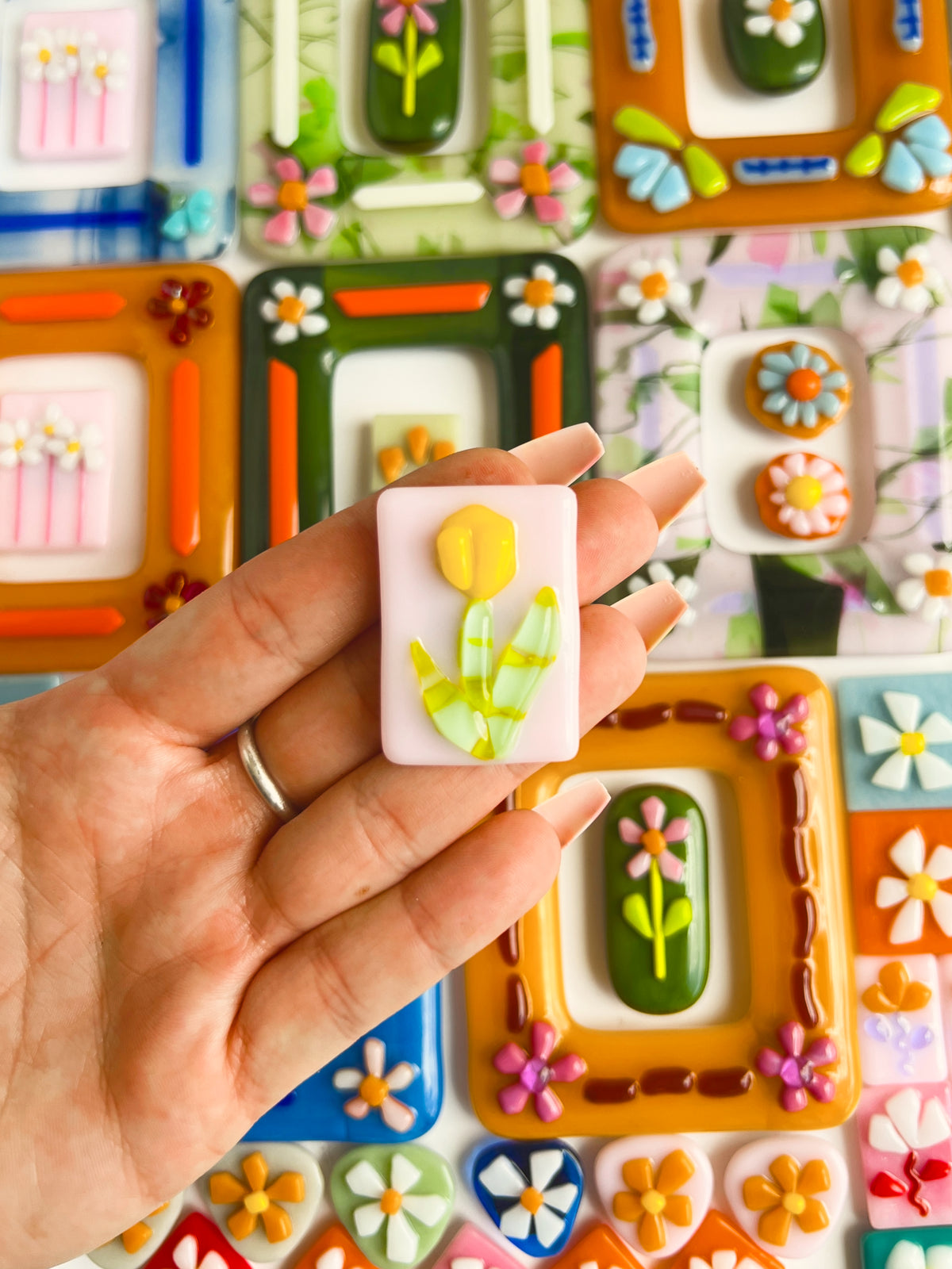The Outcast Floral Magnets