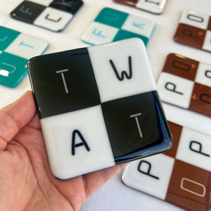 Swear Square Coasters