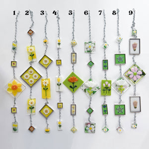 Floral Chain - yellow and green
