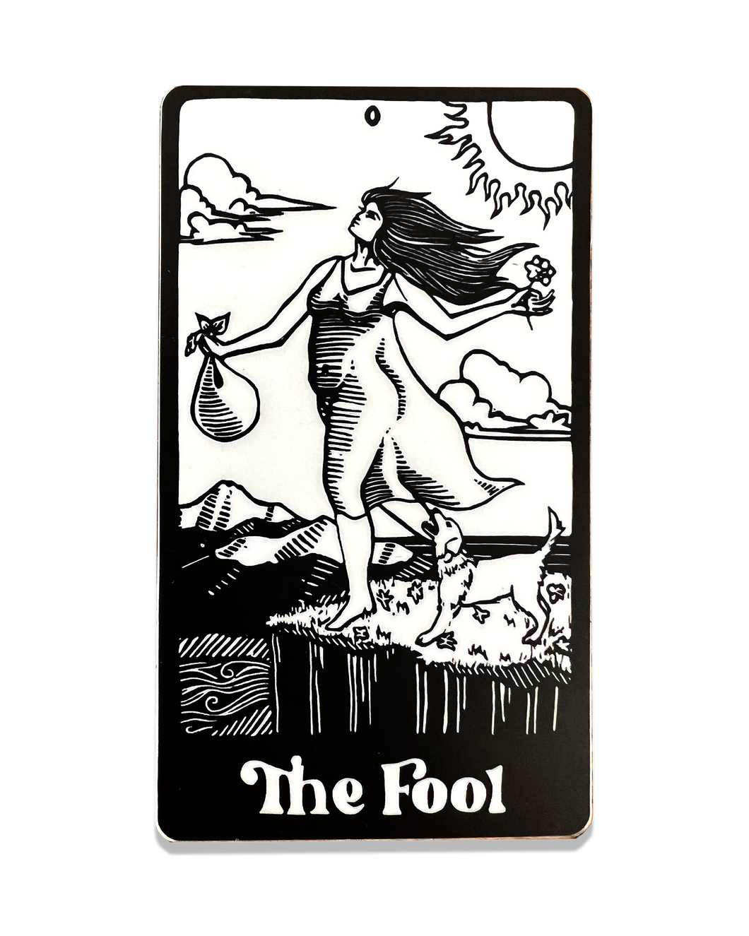 Tarot Fool Sticker
