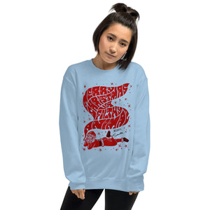 Saucy Santa Unisex Sweatshirt