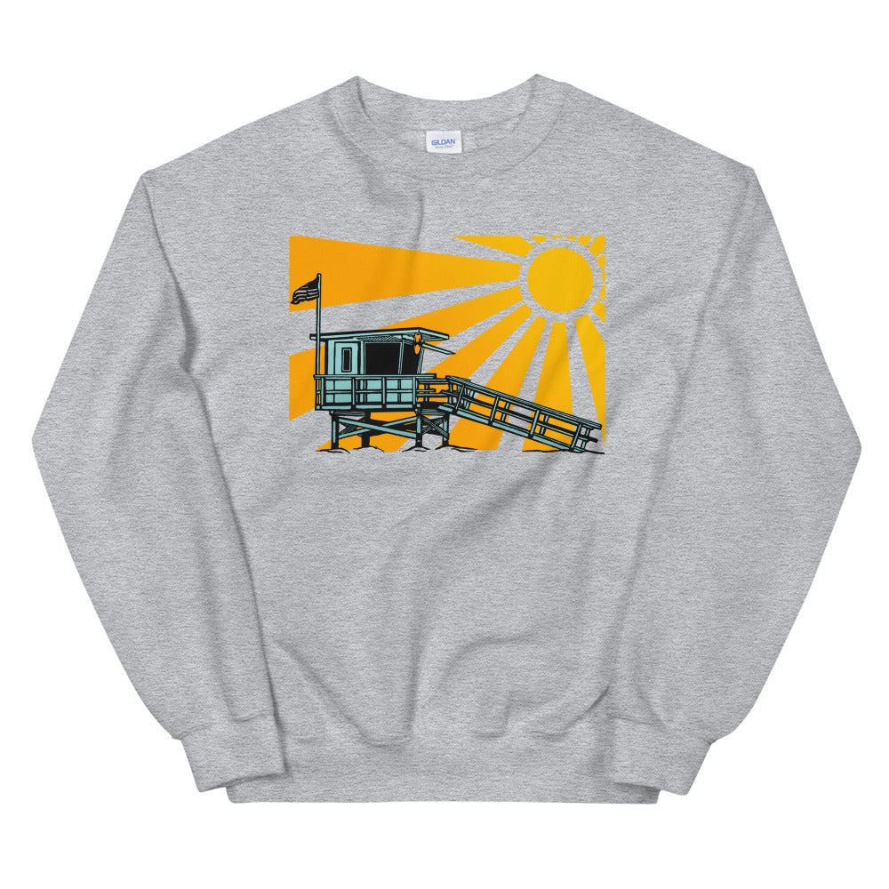 Lifeguard Stand Color Unisex Sweatshirt