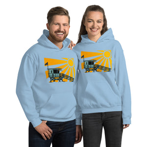 Lifeguard Stand Color Unisex Hoodie