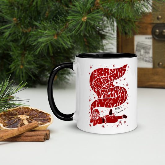Saucy Santa Mug