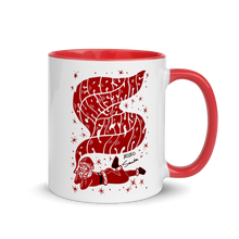 Load image into Gallery viewer, Saucy Santa Mug
